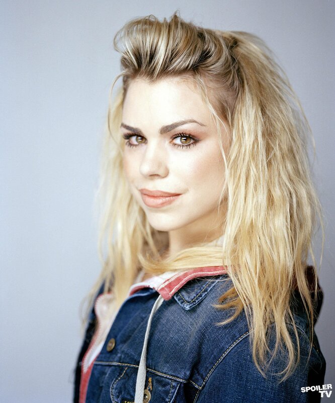 woman with blonde hair in denim jacket