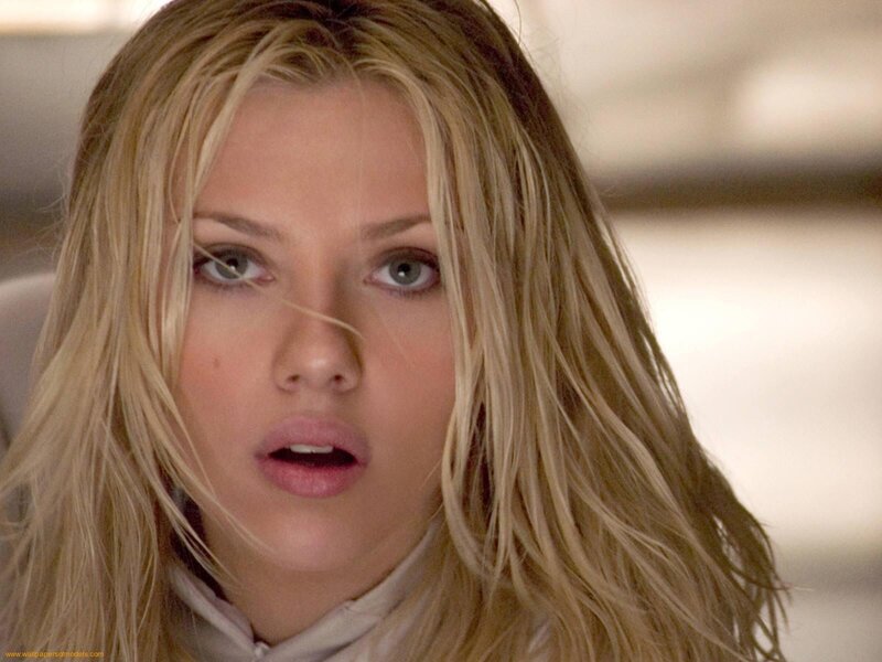 Woman with Blonde Hair — Intense, Photograph, Blonde Hair, Green Eyes, White Collar