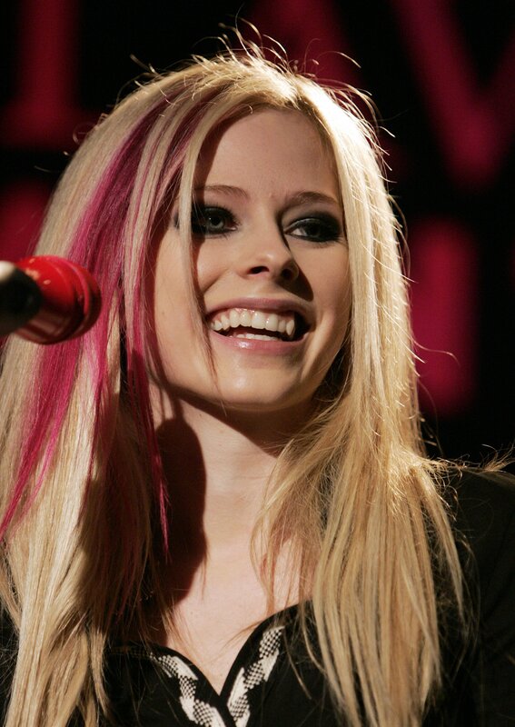 Woman with Blonde Hair — Lively, Photograph, Microphone