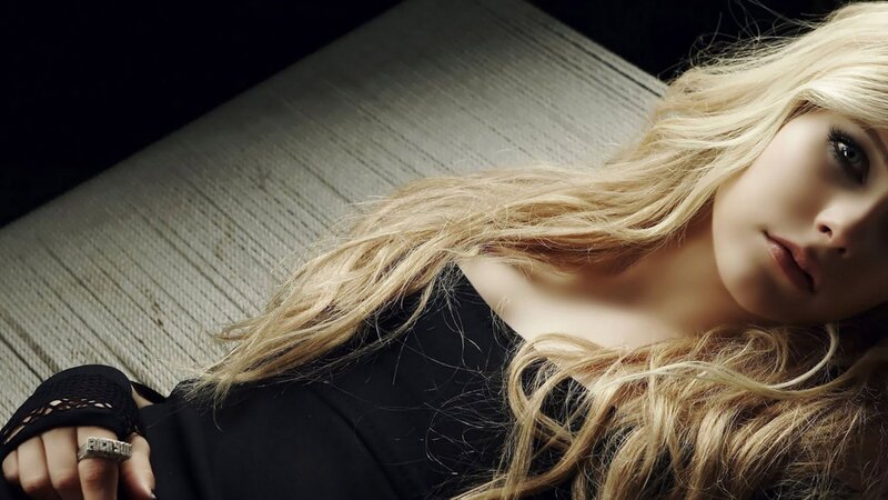 woman with blonde hair lying down