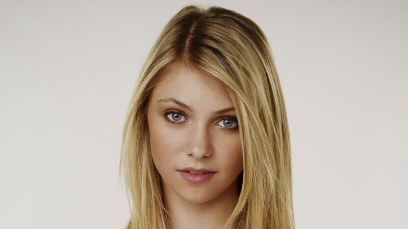 Woman with Blonde Hair — Neutral, Blue Eyes