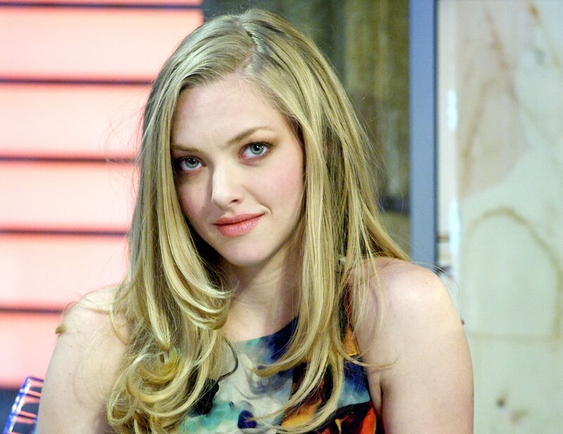 Woman with Blonde Hair — Neutral, Photograph, Blonde Hair, Blue Eyes, Colorful Top, Blue