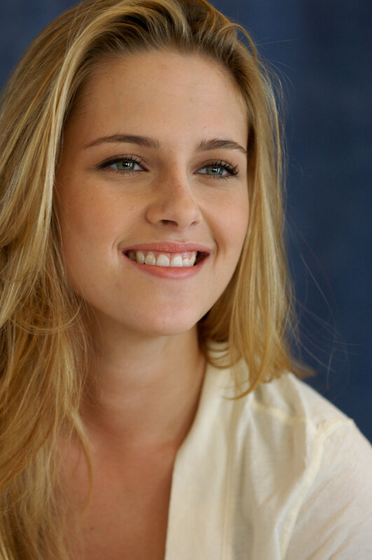 Woman with Blonde Hair — Neutral, Photograph, Blonde Hair, Blue Eyes, White Shirt