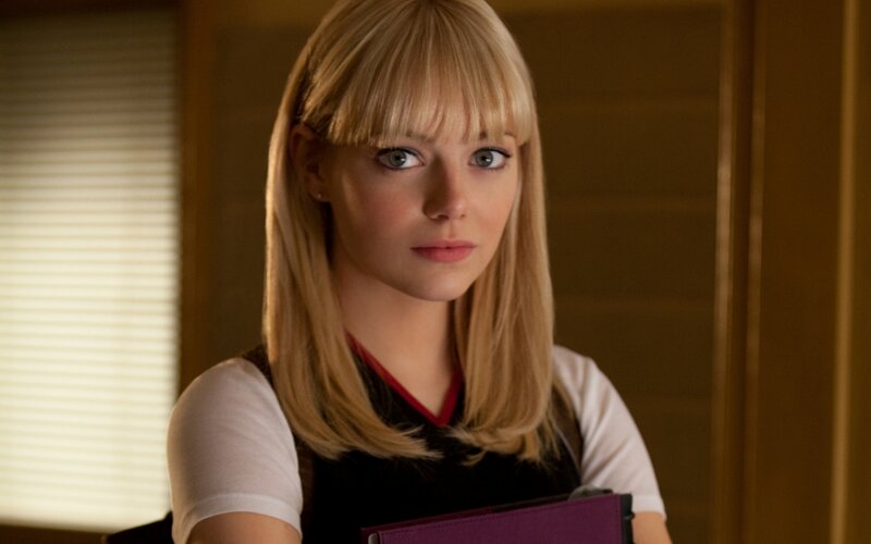 Woman with Blonde Hair — Neutral, Photograph, Blonde Hair, White Shirt