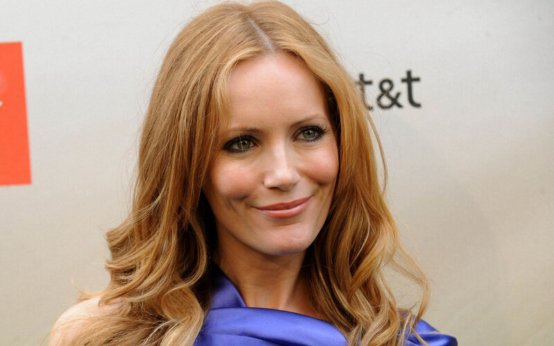 Woman with Blonde Hair — Neutral, Photograph, Blue Dress