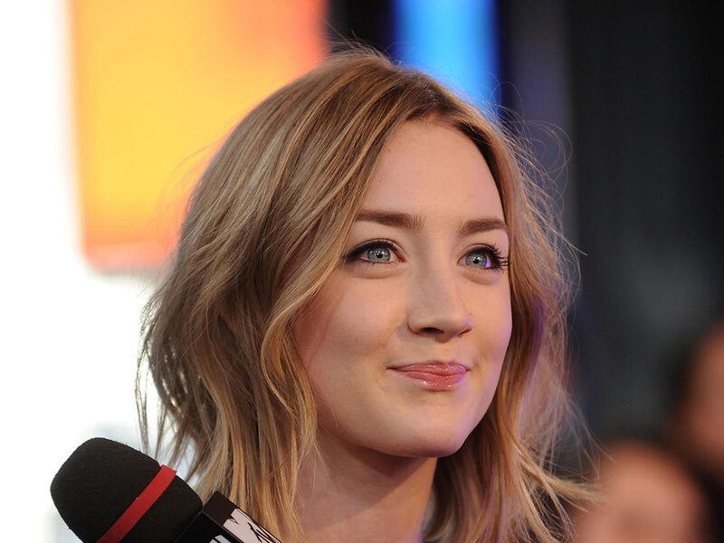 Woman with Blonde Hair — Neutral, Photograph, Microphone, Studio Lights