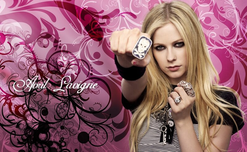 Woman with Blonde Hair — Pink, Confident, Photograph, Rings