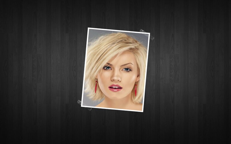 woman with blonde hair portrait