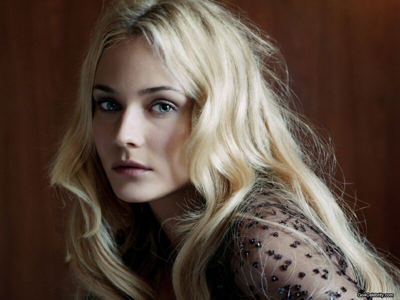 Woman with Blonde Hair — Serious, Photograph, Blonde Hair, Black Top