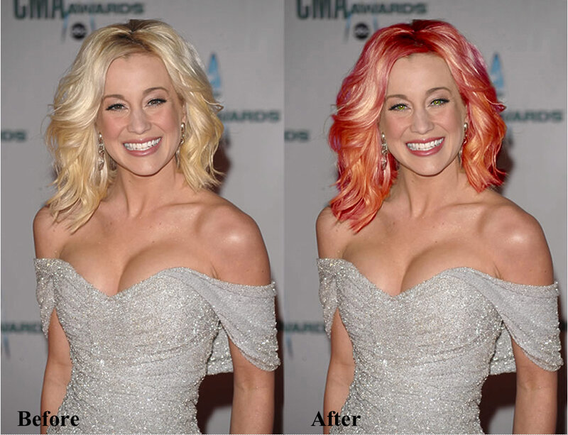 Woman with Blonde Hair — Silver
