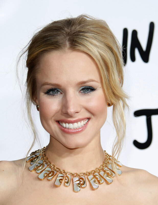 woman with blonde hair smiling