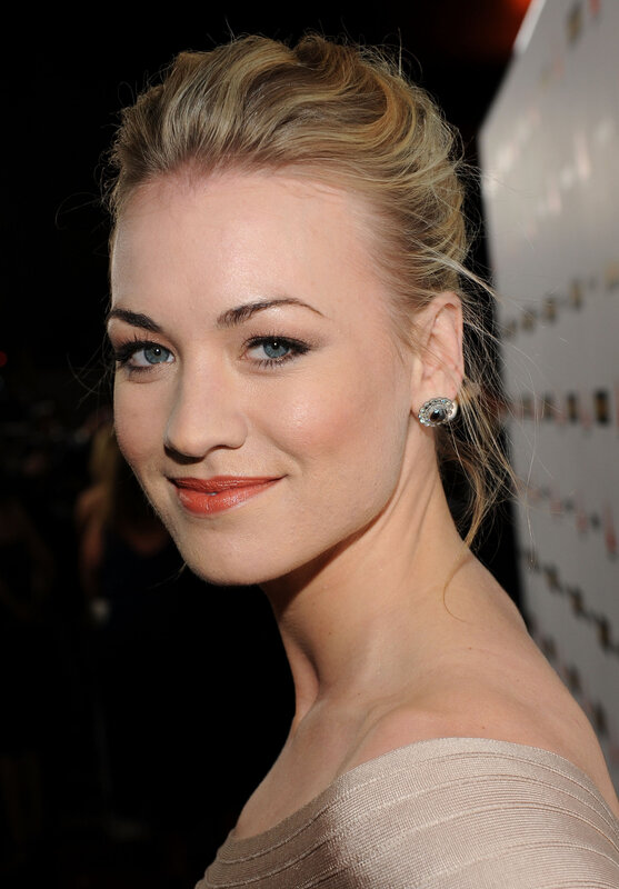 woman with blonde hair smiling