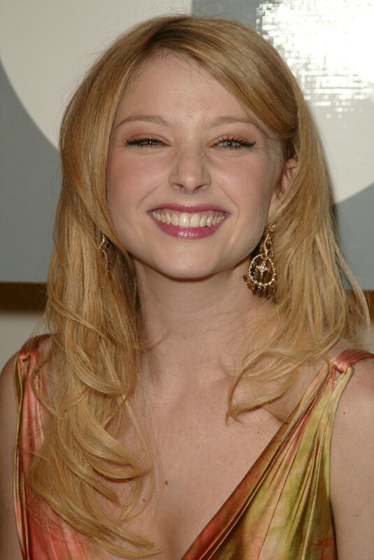 woman with blonde hair smiling