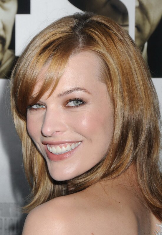 woman with blonde hair smiling