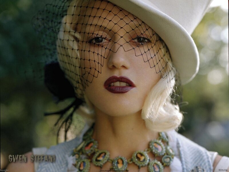 Woman with Blonde Hair — White, Dramatic, Photograph, Hat