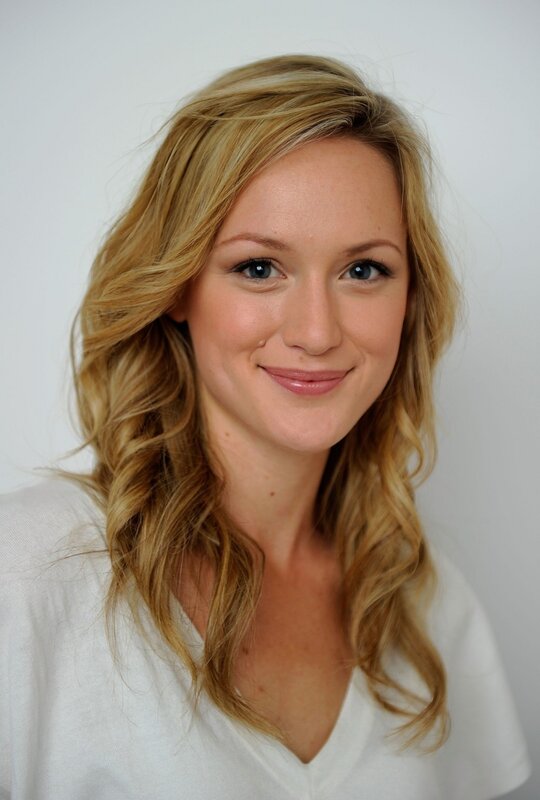 Woman with Blonde Hair — White, Neutral, Photograph, White Shirt, Blonde Hair, Blue Eyes, Skin Tone