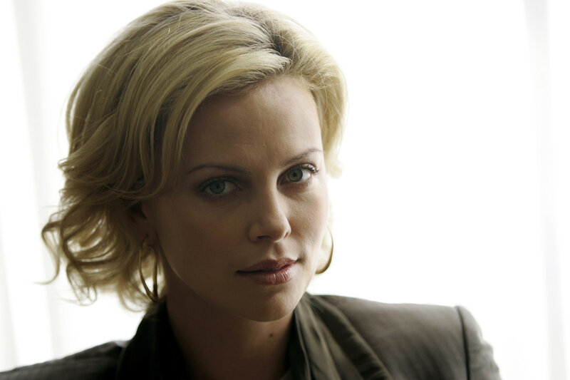 Woman with Blonde Hair — White, Serious, Photograph, Blonde Hair, Hoop Earrings