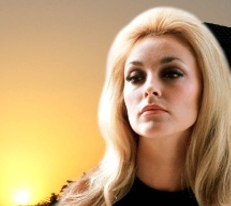 Woman with Blonde Hair — Yellow, Dramatic, Sunset