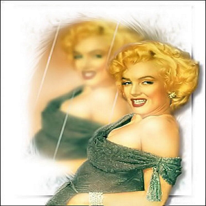 Woman with Blonde Hair — Yellow, Glamorous