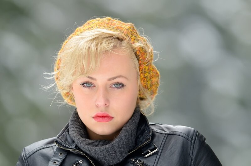 Woman with Blonde Hair — Yellow, Neutral, Autumn