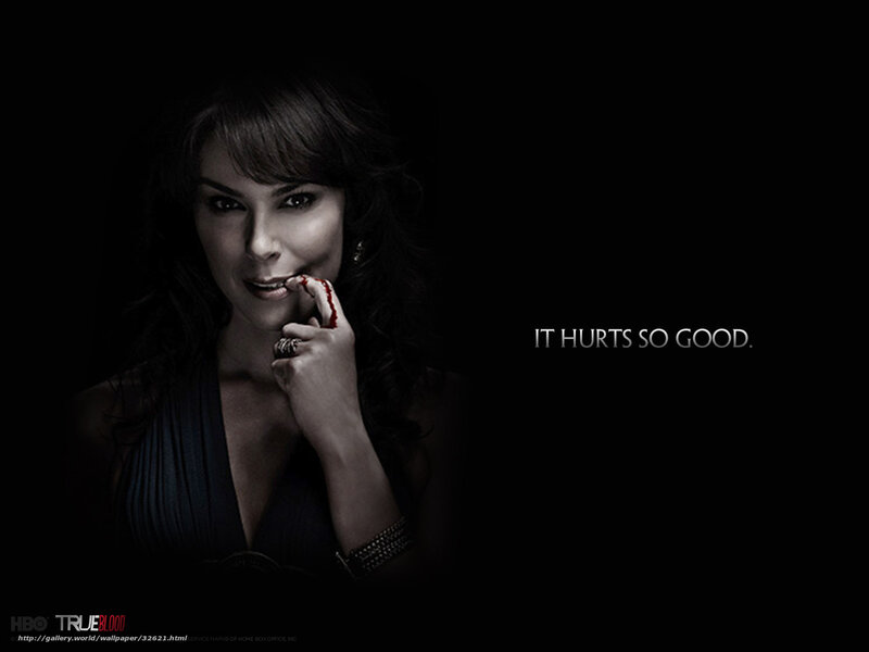 Woman with Blood on Finger — Black