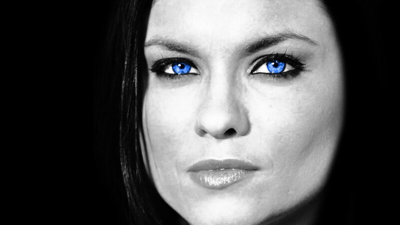woman with blue eyes