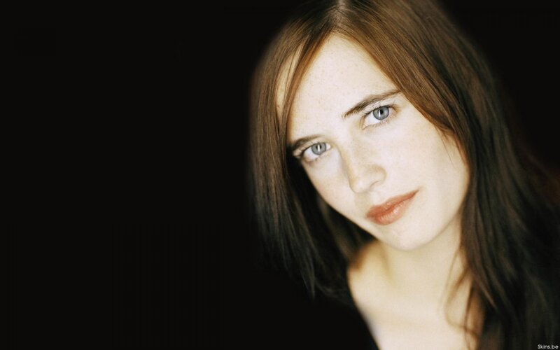 woman with blue eyes