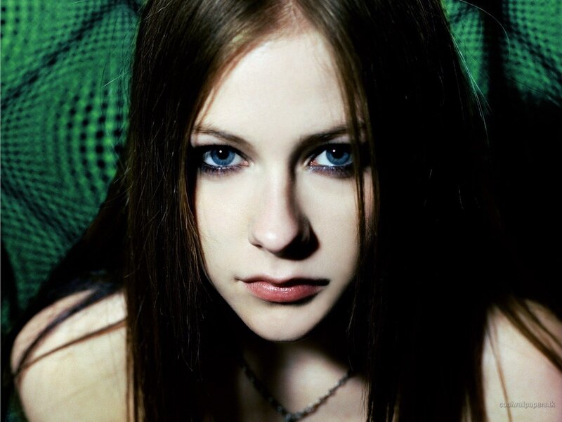 woman with blue eyes