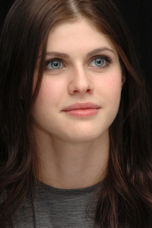 woman with blue eyes