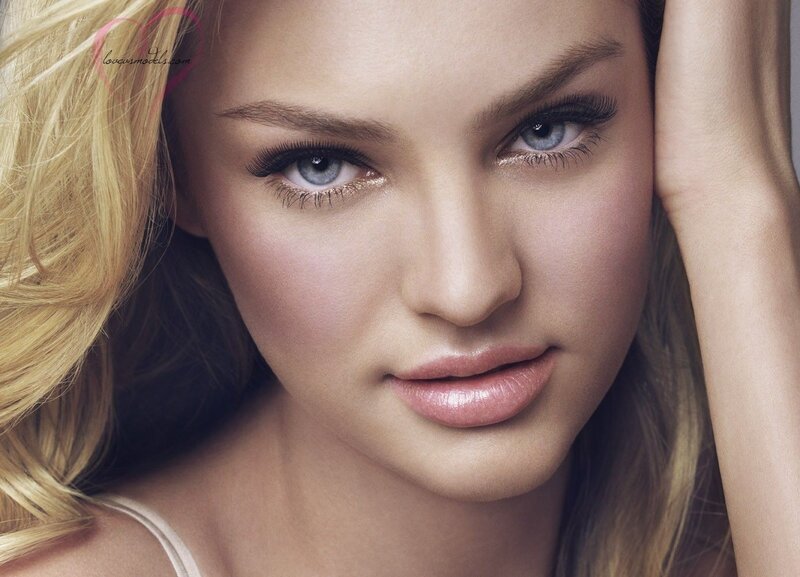 woman with blue eyes