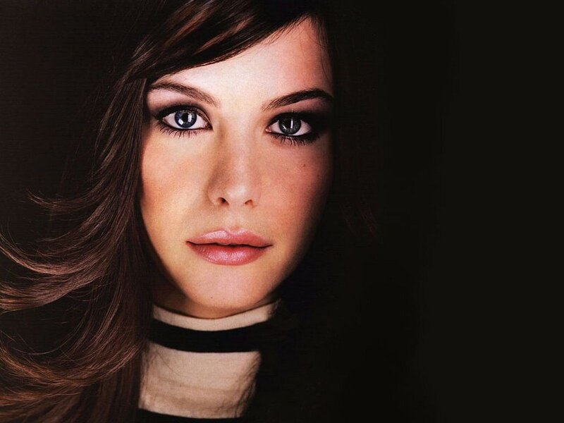 woman with blue eyes