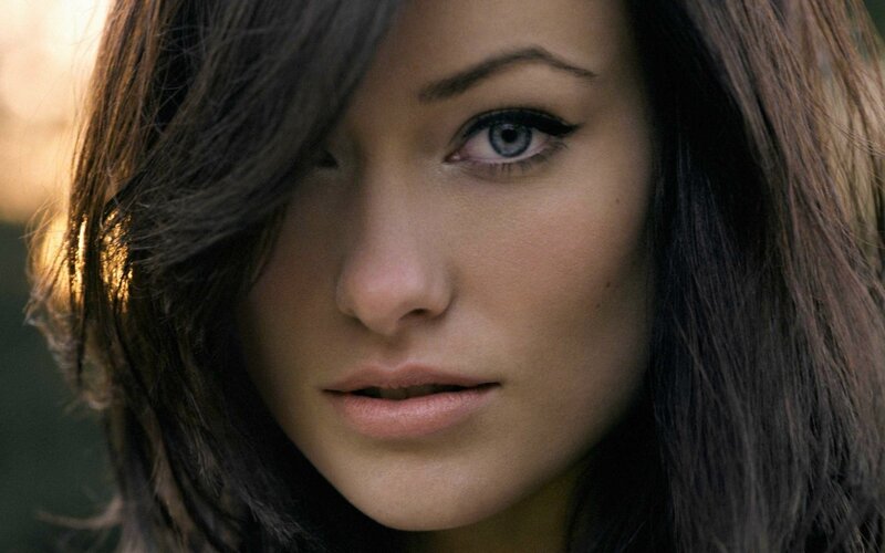 woman with blue eyes