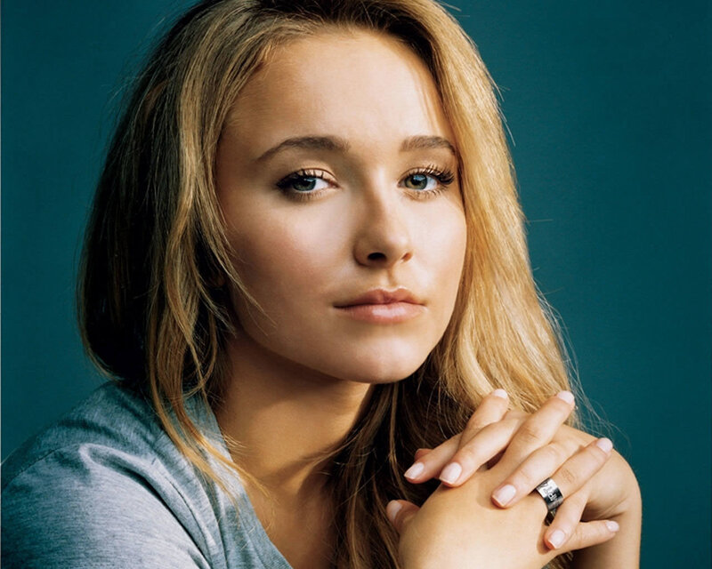 woman with blue eyes