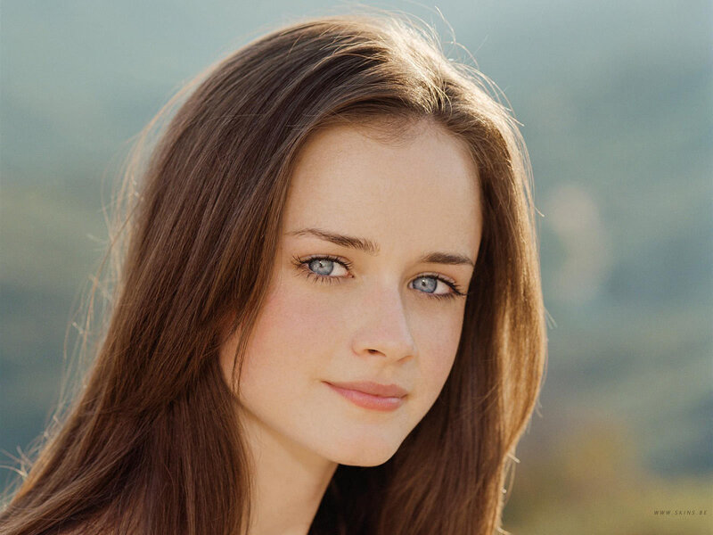 woman with blue eyes