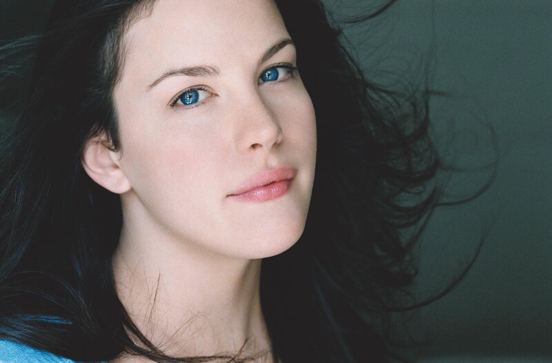 woman with blue eyes
