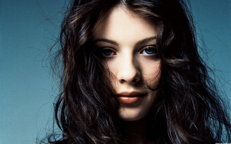 woman with blue eyes