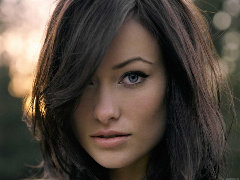 woman with blue eyes