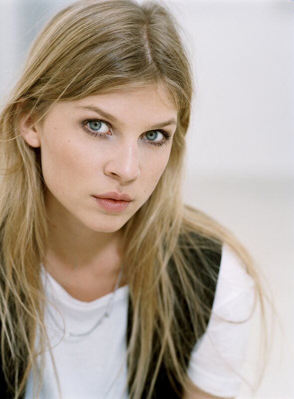 woman with blue eyes