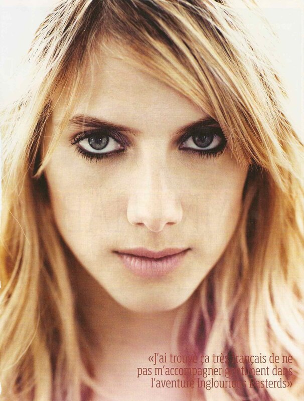 woman with blue eyes