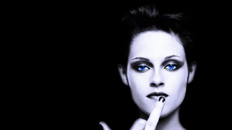 woman with blue eyes