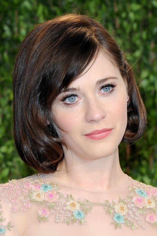 woman with blue eyes and floral dress