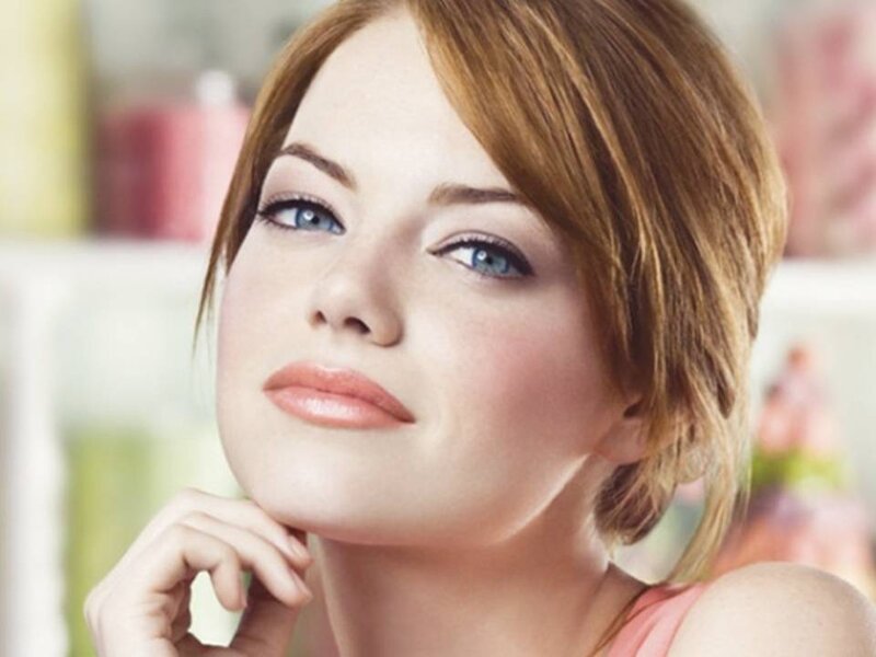 Woman with Blue Eyes — Blonde, Calm, Photograph