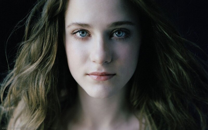 Woman with Blue Eyes — Brown, Black
