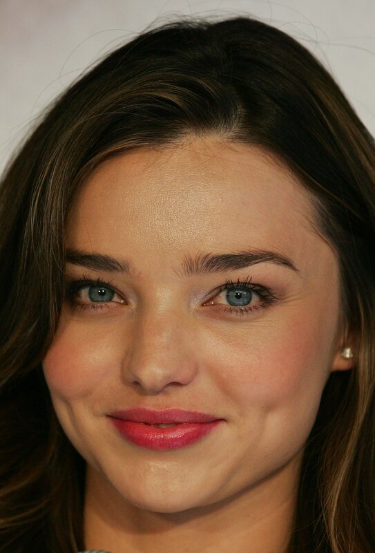 Woman with Blue Eyes — Brown, Neutral, Photograph, Hair, Earring, Pink