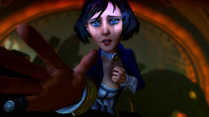 Woman with Blue Eyes — Dramatic, 3d Render