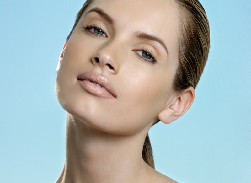 Woman with Blue Eyes — Light Blue