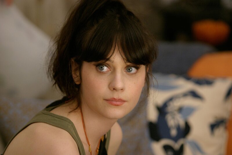 woman with blue eyes looking