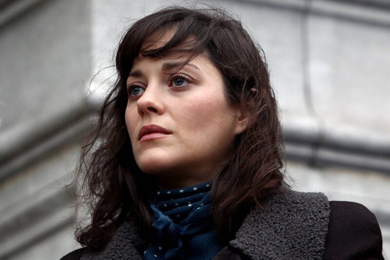 woman with blue eyes looking up