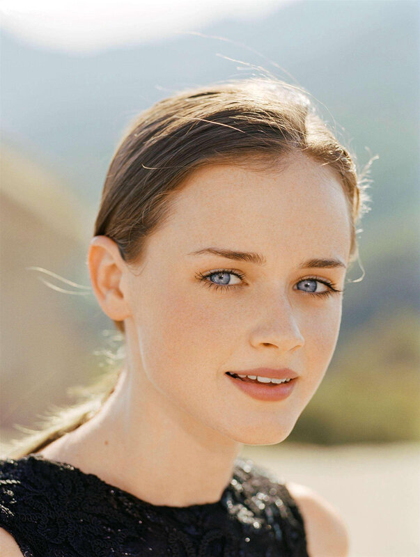 Woman with Blue Eyes — Serene, Afternoon, Photograph, Mountains