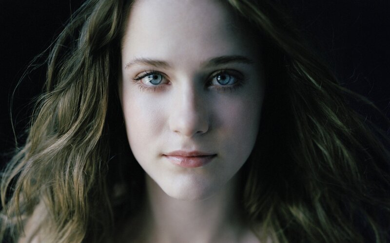 Woman with Blue Eyes — Serious, Photograph, Hair